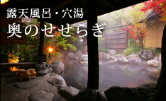 露天風呂・穴湯 奥のせせらぎ