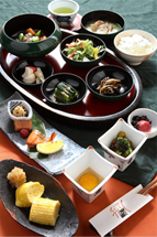 朝食のご案内